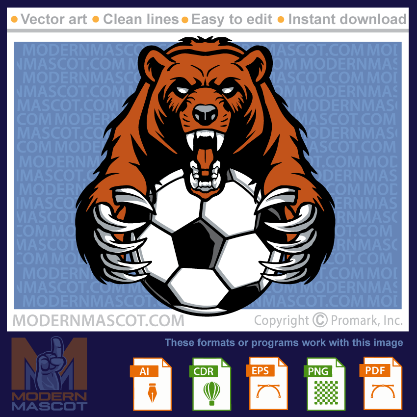 Bear Soccer - bear_23_soccer_02