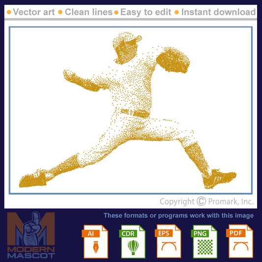 Baseball pitcher 8 - baseball_22_dots_06