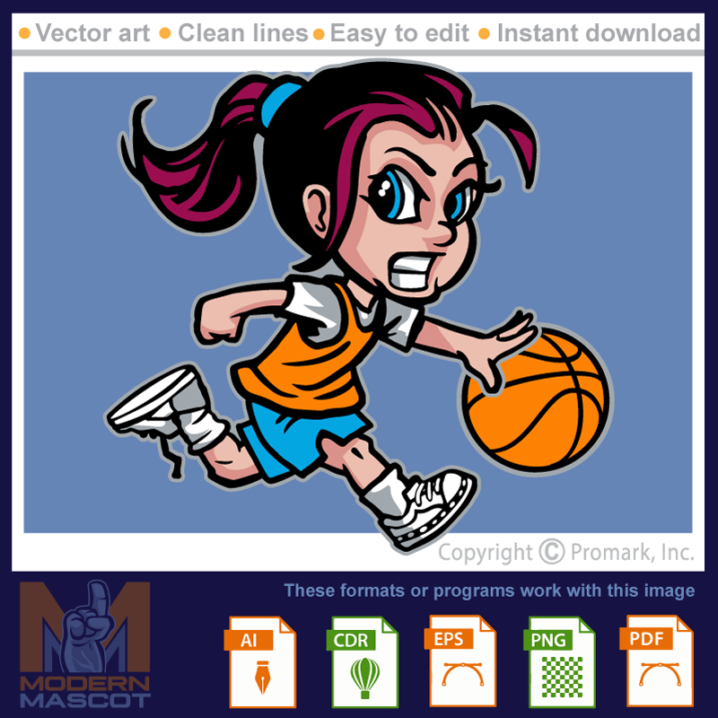 Girl Basketball 1 -basketball_22_girls_01