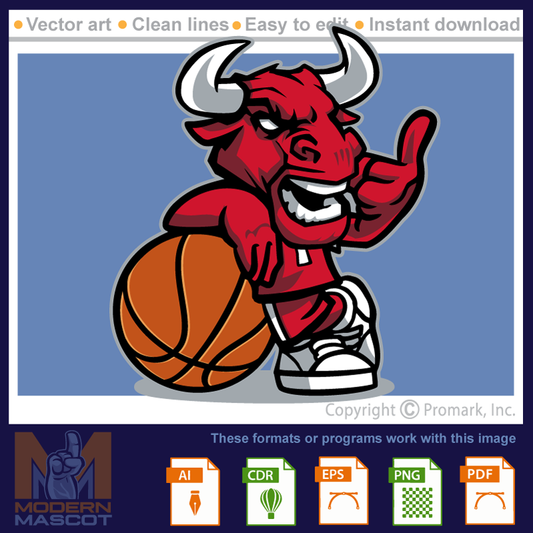 Bull Basketball 1 -bull_22_basketball_01
