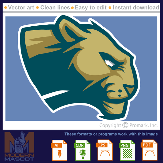 Cougar logo- cougar_22_05