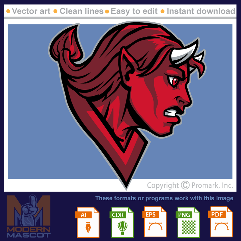 Lady Devil Head 1 - devil_22_woman_01