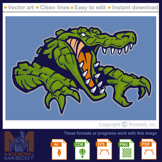 Gator Head 4 - gator_22_04