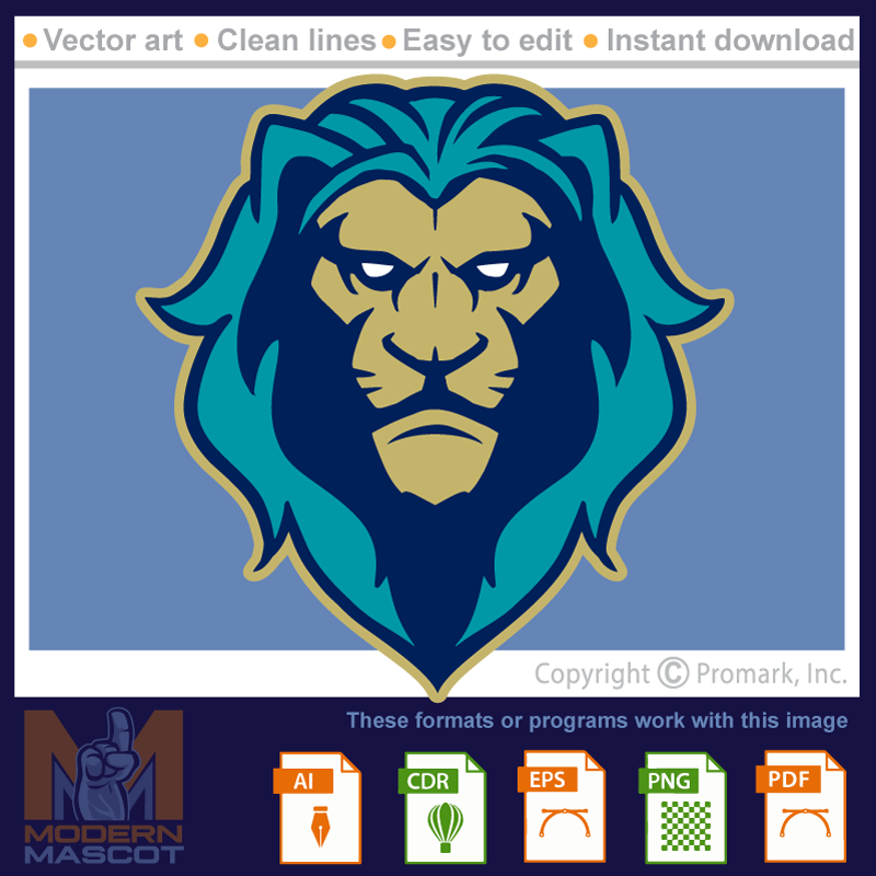 Lion Icon 5 - lion_22_18