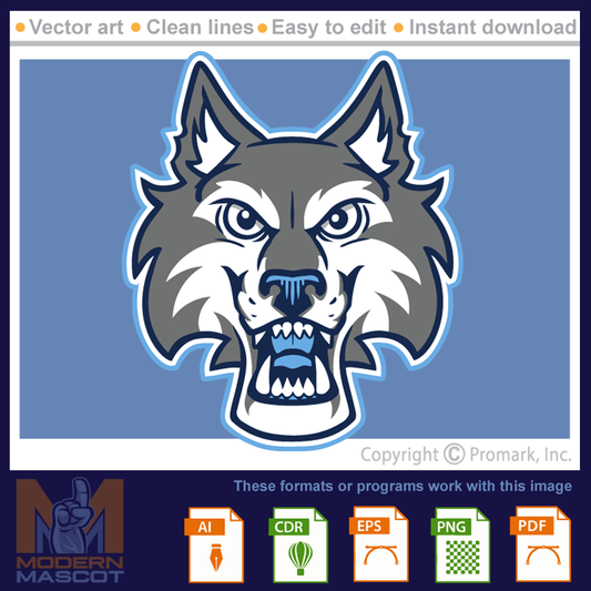 Wolf Husky Head 1 - wolf_22_01